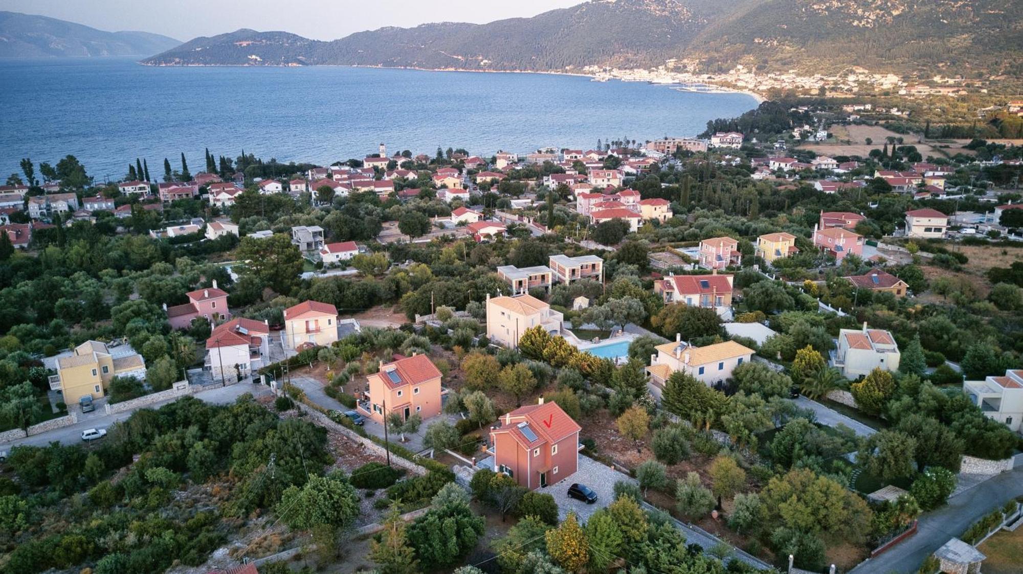 Villa Eleftheria Каравомилос Экстерьер фото